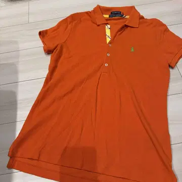 Ralph Lauren The Skinny Polo M 오렌지 폴로