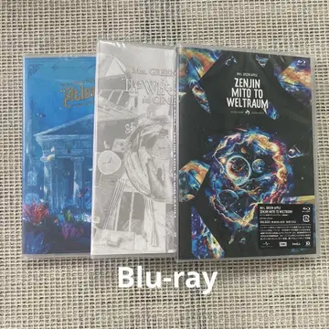 Mrs GREEN APPLE Blu-Ray 젠진 미도토와 White~3종