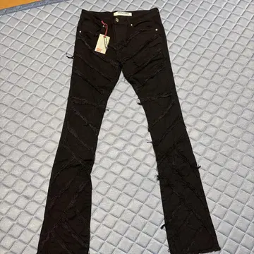 ARMOR JEANS 블랙 스키니 데님