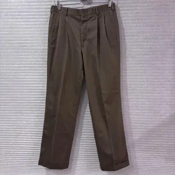 USA제 90년대 랜즈엔드 LANDS' END 투 턱 치노 팬츠 31