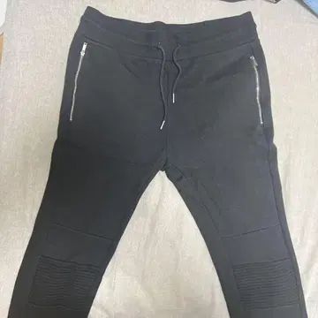 ZARA 자라 블랙 조거 팬츠 슬림 핏