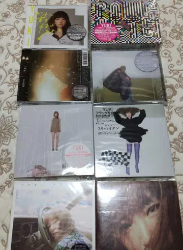 YUKI CD 8장 세트
