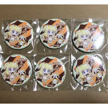 캔뱃지 6개 세트 프리챠 챠리프티 올 프렌즈 유이