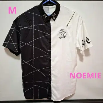 NOEMIE 반팔 셔츠 M 사이즈 바이컬러