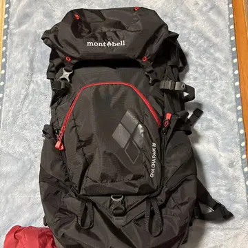 새상품급 mont bell 몽벨 CHA CHA PACK30 블랙 레드