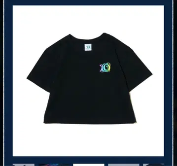 Mrs.GREEN APPLE 피요르드 크롭 티셔츠