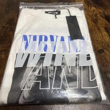 윈드앤씨 닐바나 NIRVANA 티셔츠 XL 화이트