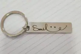Smile 키링 실버