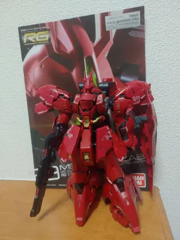 1/144RG 사자비 설명서 포함 완제품 동시 300엔 할인