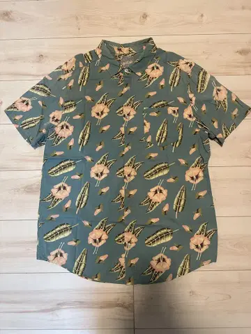 RVCA 알로하 셔츠 루카 보타니컬 무늬 티셔츠