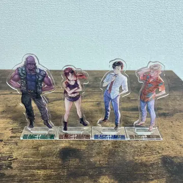 BLACK LAGOON 블랙 라군 아크릴 스탠드 8종 세트