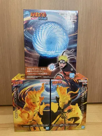 NARUTO 나미카제 미나토 우즈마키 나루토 나선형 마루 GiGO 피규어