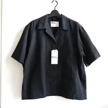 25SS MHL. 푹신한 리넨 코튼 플레인 위브