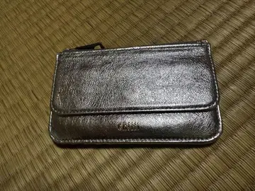 chiiibag 플랩 코인 케이스 실버