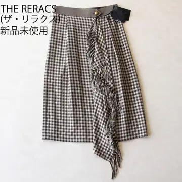 새상품 THE RERACS 프린지 스커트