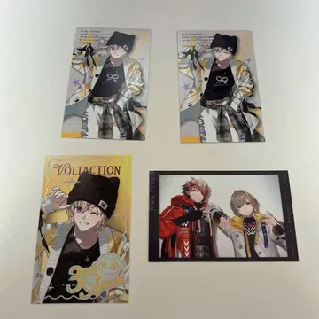 니지산지 카자카즈토 VOLTACTION 사진 카드 레어 세트