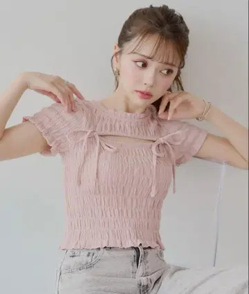 Chico 프론트 리본 볼레로 디자인 T 치코