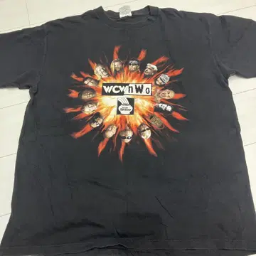 nwo wcw 90s 00s 티셔츠 프로레슬링 티셔츠
