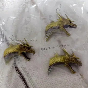 고질라 제일복권 G상 몬스터 헤드 마그넷 기도라 3개 세트