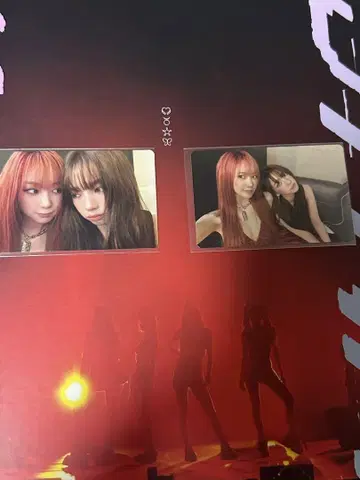 aespa 카리나 지젤 Dirty Work 워너 2장 혜택 트레이딩 카드