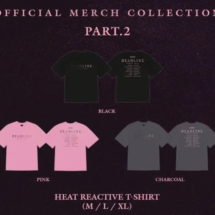 BLACKPINK HEAT REACTIVE T-SHIRT チャコール XL Blackpink Heat Reactive Shirt | TikTok