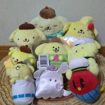 산리오 봉제 인형 폼폼푸딩 묶음 판매