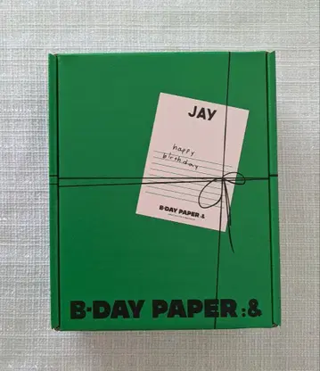 ENHYPEN B-DAY PAPER JAY 제이