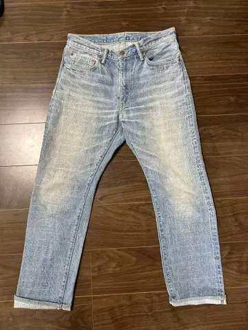 FOB FACTORY F147 셀비지 데님 WASHED