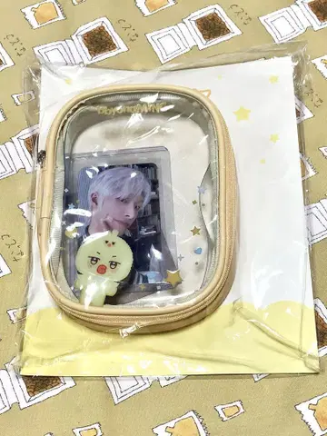 ATEEZ ANITEEZ 일본 한정판 PVC 파우치 민기