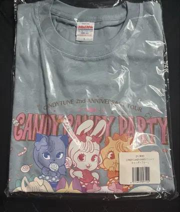 FC 한정판] CANDY CANDY PARTY 티셔츠 (캔디 블루)