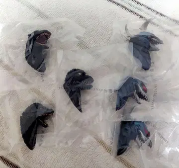 제일복권 고질라 대괴수열전 G G상 몬스터 헤드 마그넷 3종 6개 세트