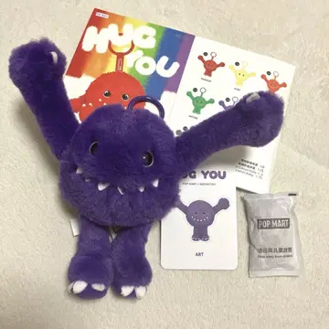 POPMART INSTINCTOY HUG YOU 봉제 인형 펜던트