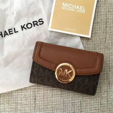 새상품 마이클코어스 MICHEAL KORS 브라운 키케이스