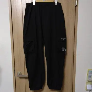드럭 스토어즈 카고 팬츠 조거 팬츠 블랙