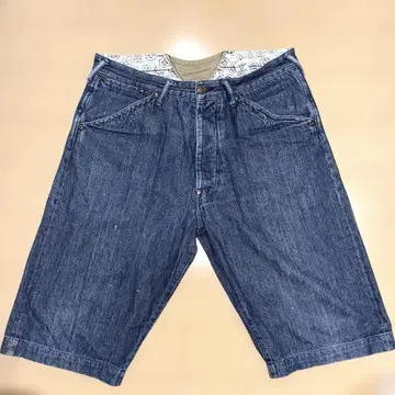 초레어 EVISU(에비수) 데님 하프 팬츠