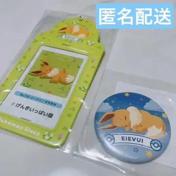 포켓몬 슬립 시부야 카드 케이스 이브이 캔뱃지