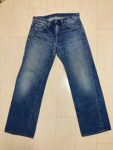 텐더 로인 스트레이트 데님 청바지