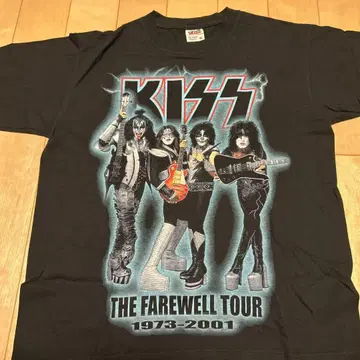 KISS 티셔츠 THE FAREWELL TOUR 2001 M 사이즈