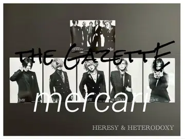 the Gazett HERESY HETERODOXY 프로마이드 사진