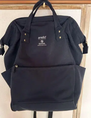 anello 블랙 럭색/백팩