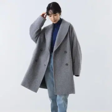 빔즈/샤기 숄카라 코트