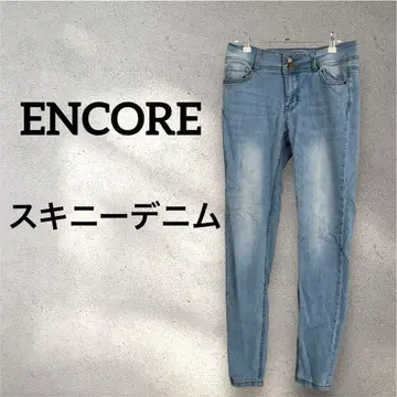 ENCORE 라이트 블루 스키니 데님