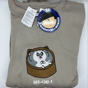 마메키치 마메코 맨투맨 멜로 아베일 시마무라 L 사이즈