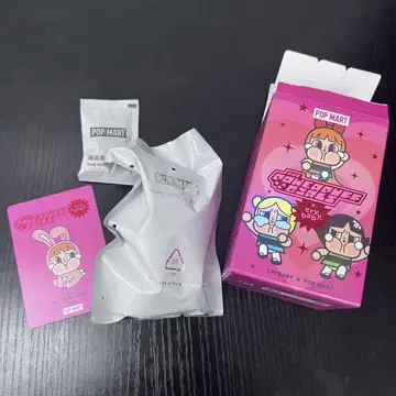 POPMART 크라이 베이비 crybaby 파워 퍼프