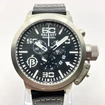 레어 모델 Ballast BL-3101 남성용 손목시계 크로노그래프