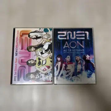 2NE1 NEW EVOLUTION & AON DVD 세트