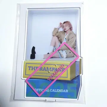 즉시 구매 가능 야마모토 쇼고 달력 BIG 아크릴 스탠드 스티커 세트