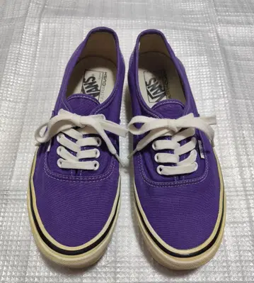 VANS 애너하임 Authentic 44DX 퍼플 초기 27.5cm