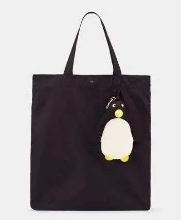 안야 힌드마치 펭귄 참 포함 에코백