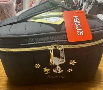 스누피 퀼팅 메이크업 가방